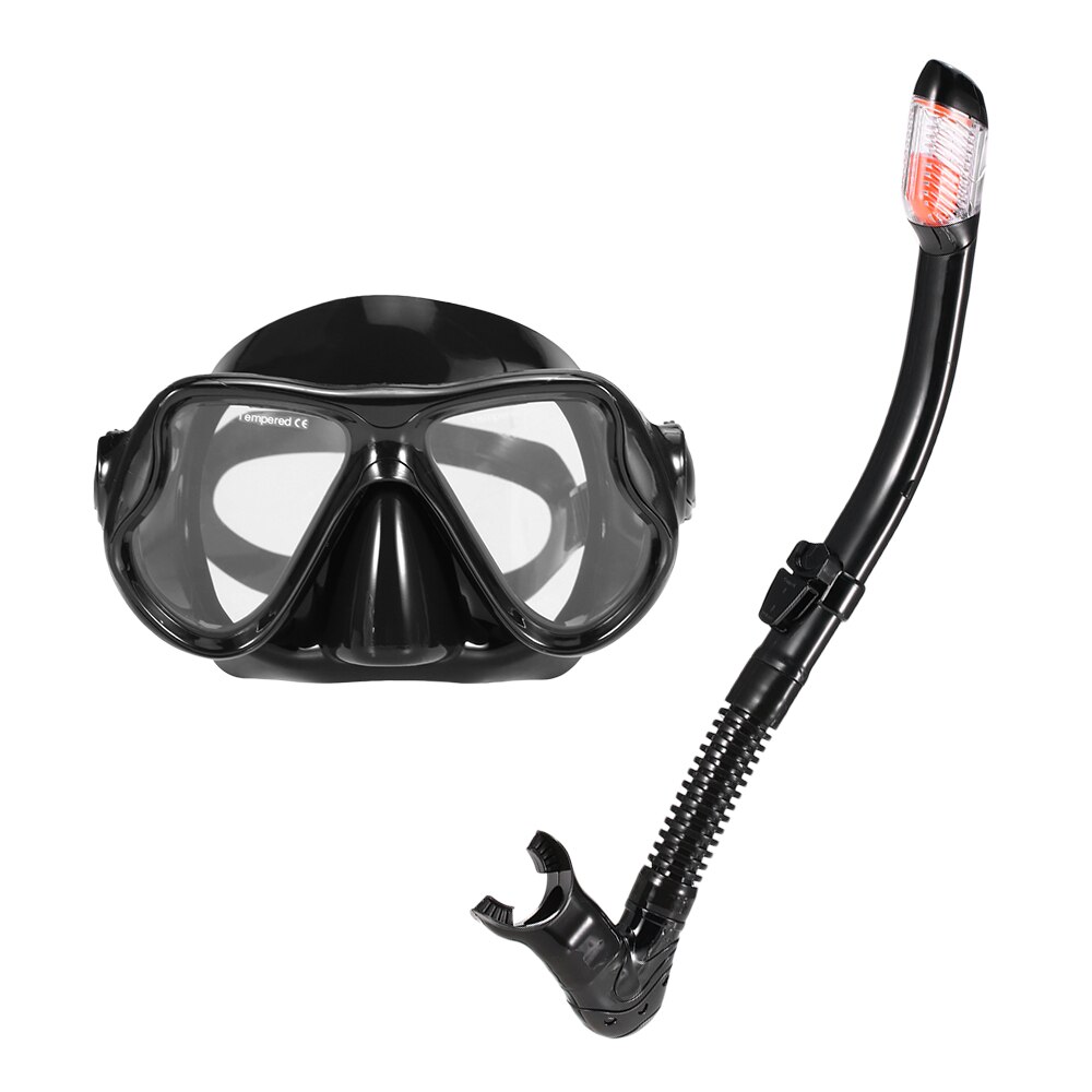 Fridykning maskbox dykning snorkelmask fall simningsmask förvaringsbox dykglasögon: Gul