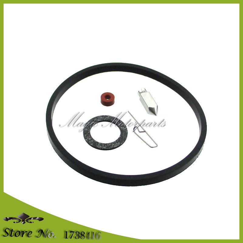 Kit de réparation de joint de bol de siège d'aiguille de carburateur 10x pour Tecumseh 631021 631021A 631021B V40 V50 V60 VM80 H30 VM100 HMSK OHM120