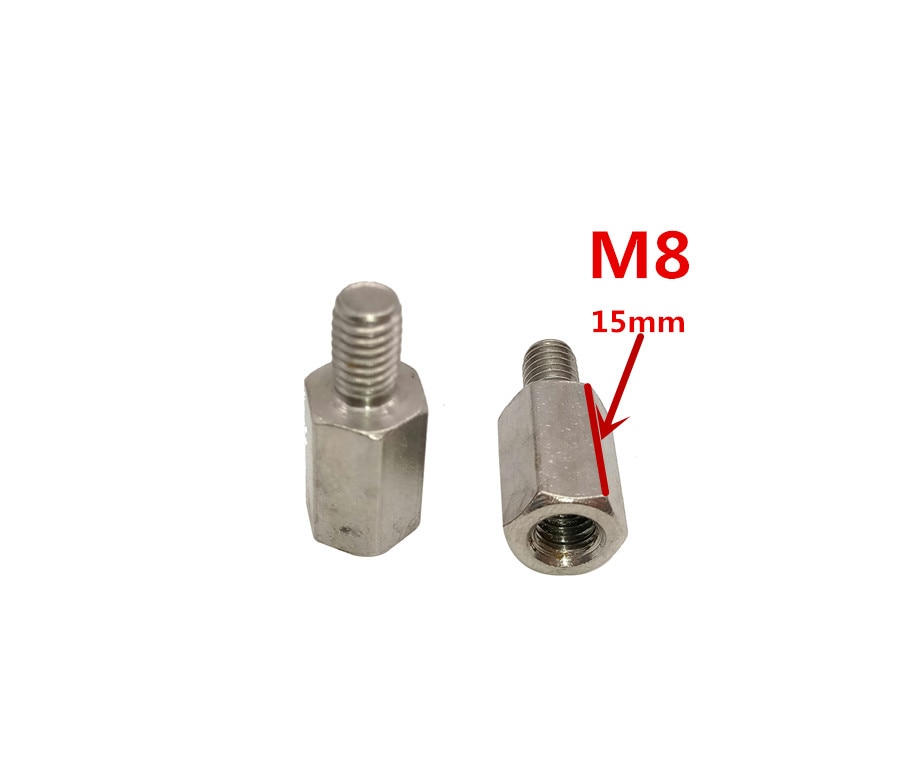 Adaptador de inyector sin agujeros de para CNG GLP, kits de conversión de combustible para coche, gas, M6 + M8