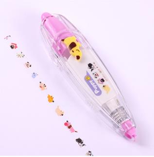 Cartoon Bloemen Sticker Tape Pen Funny Kids Briefpapier Notebook Dagboek Decoratie Tapes Label Sticker Papier Decor Voor Kinderen Speelgoed: B