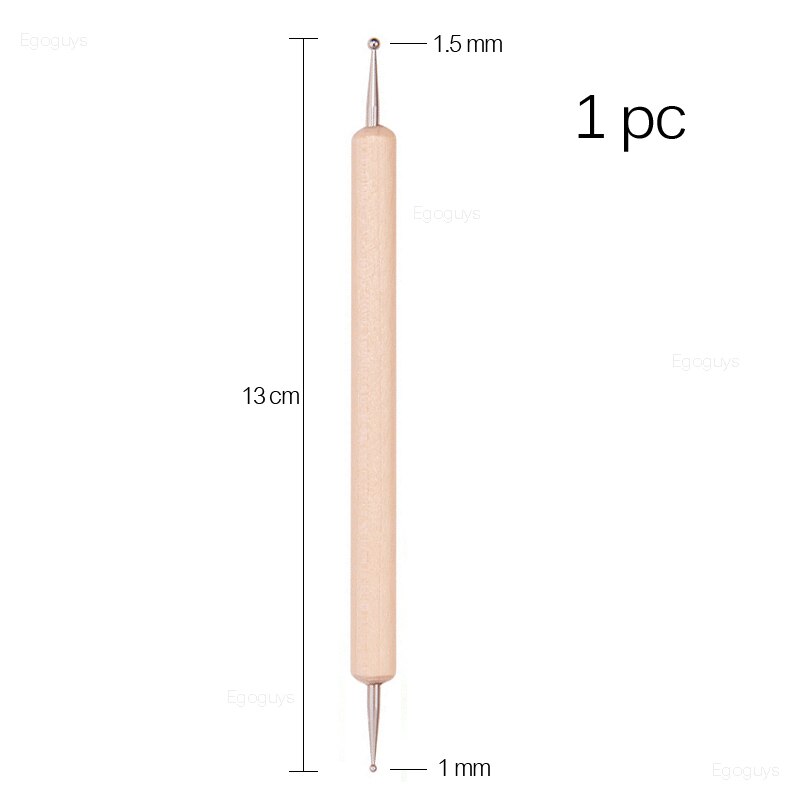 Stylo pour vernis à ongles nail art, lot de 1, dégradé, UV gel, lignes, rayures, grille, outil de manucure, DIY,: No.1