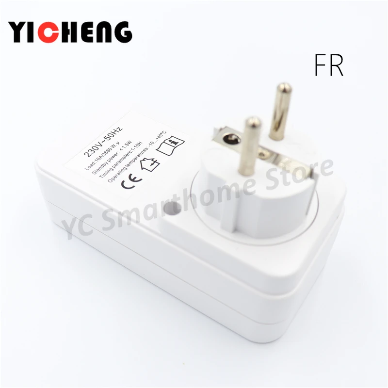 EU US UK countdown timer socket timer switch switch controller digital mini clock digital clock: green