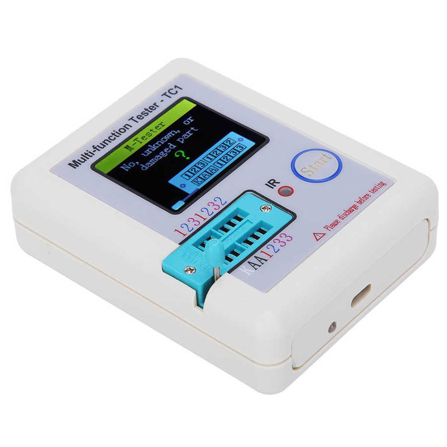 Multi-Function Transistor Tester Full Color Screen Graphic Display Capacitance Meter