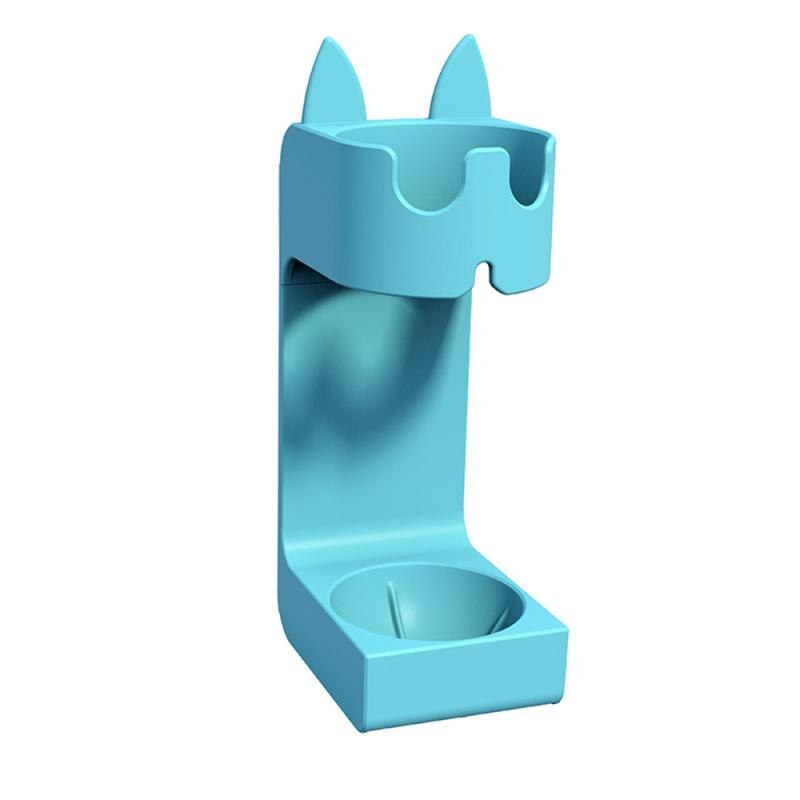 Electric Toothbrush Holder Free Punching Wall-mounted Suction Wall Bathroom Shelf Bathroom Dental Storage Shelf Accessories: type3-3