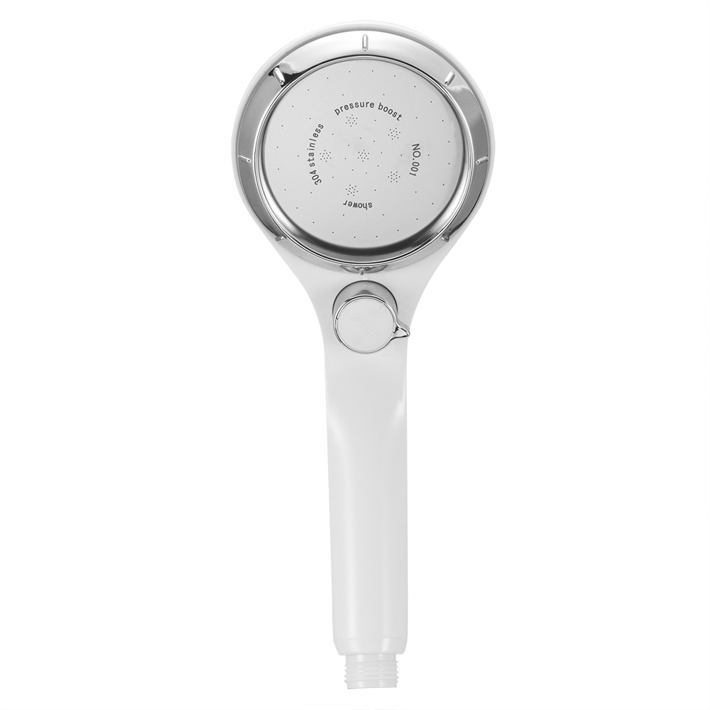 Handheld Shower Head with On/Off Switch Shower Handle with a Shut Off Switch and Button of Adjusting Water Luxury Spa Detachable