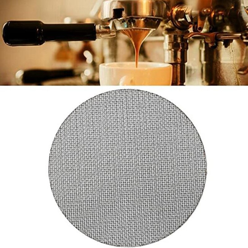 Puck Screen/Espresso Portafilter Lower Shower Screen/Contact Screen - Stainless Steel