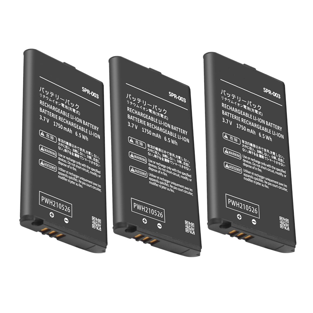 SPR-003 Batterie Für Nintendo 3DS LL/XL 3DSLL 3DSXL NEUE 3DSLL NEUE 3DSXL Neu3dsll Neu3ds xl: 3 Stck Batterie