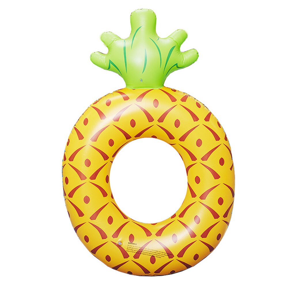 Anillo inflable de 180cm para niños y adultos, flotador de piscina de piña, asiento flotante, juguete de de piscina en la playa