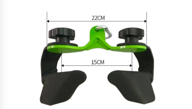 Training back muscles rowing high position pull down low pull handle fitness equipment accessories pull back handle: 2