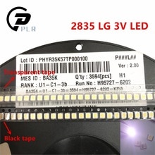 100PCS/Lot 3528 2835 3V SMD LED 1W LG Cold White 100LM For Television LED Backlight