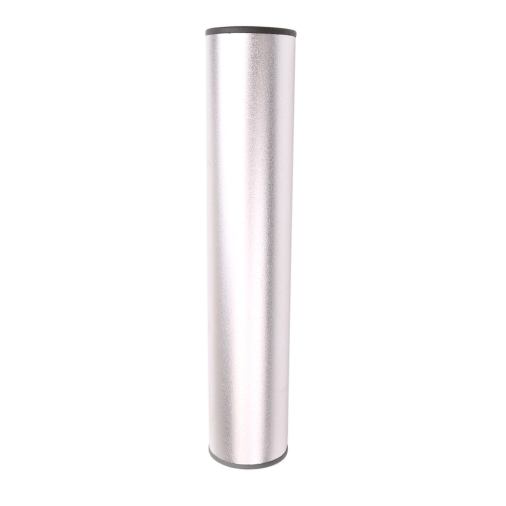 Metal Hand Percussion Cylinder Sand Shaker with Plastic Cap Hand Rhythm Percussion for Music School
