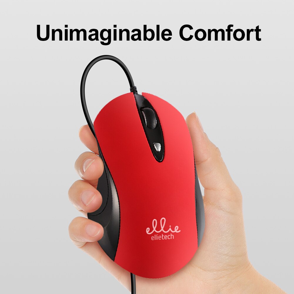Mouse USB gioco cablato 1200 DPI ottico 3 pulsanti Mouse da gioco per PC Laptop Computer e-sport 1.3M cavo USB gioco Office Wire Mous