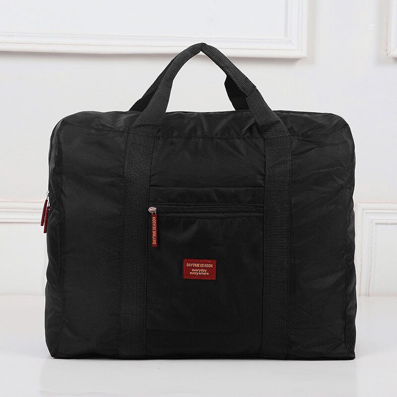 Foldable Waterproof Nylon Travel Bags Women Men Large Capacity Folding Suitcase Storage Bag Shoulder Bags Weekend Bag