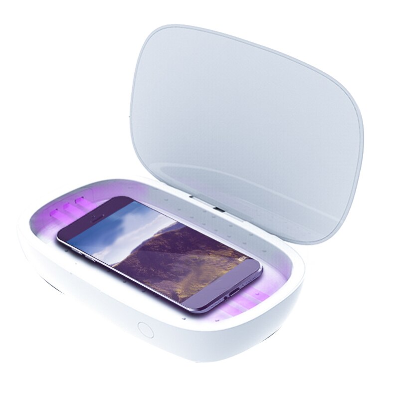 Désinfection UV portative de boîte de désinfection UV avec la boîte de désinfection de brosse à dents de téléphone d'usb