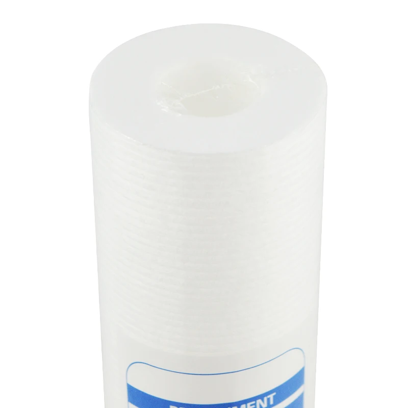 ATWFS-purificador de agua de 10 pulgadas, 4 piezas, cartucho de filtro de agua de sedimento de 1 Micron, filtro de algodón PP, sistema de filtro de agua
