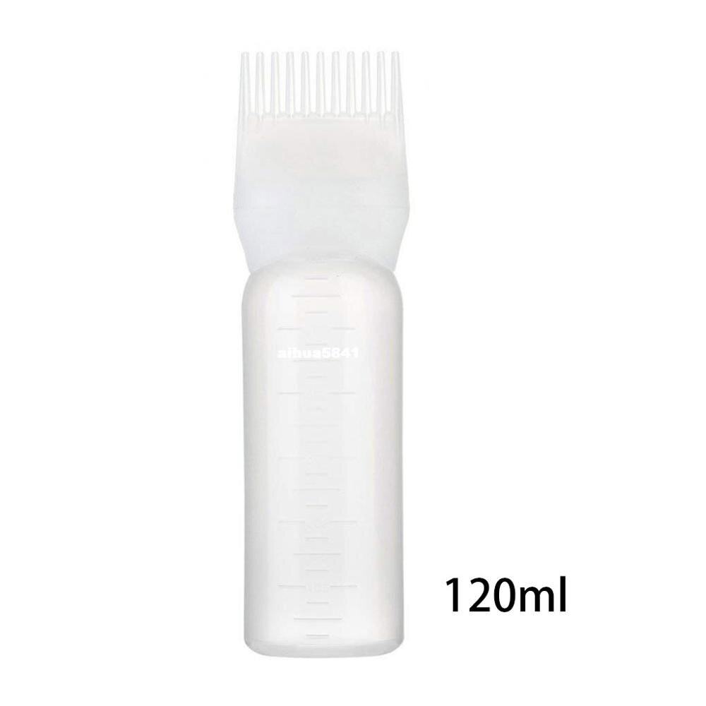 120ml Pro Salon Hair Care Cleaning Empty Bottles Shampoo Applicator Dispenser Dry Washing Pot Styling Tools Applicator Bottles: Default Title