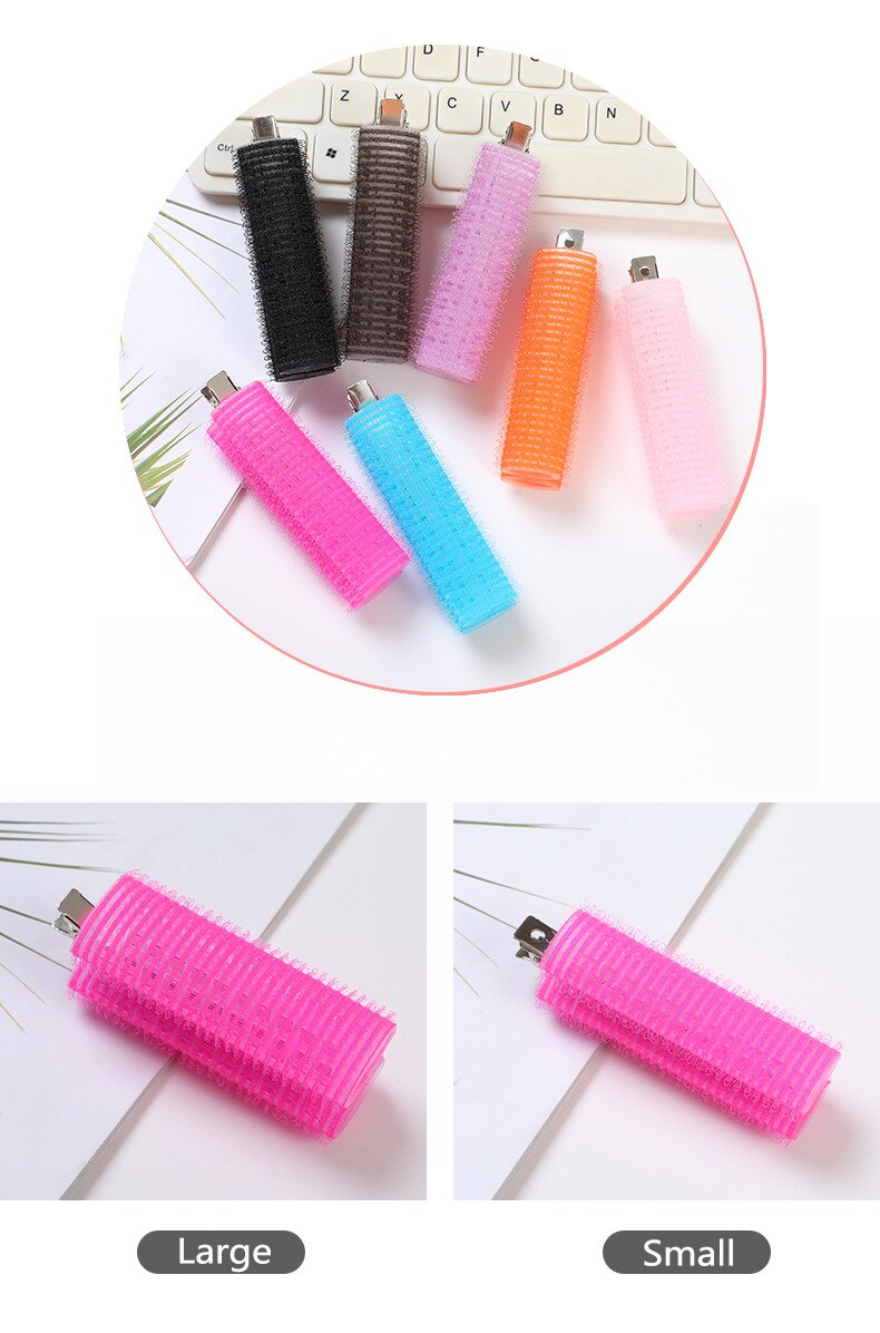 1Pcs Rubber Magic Hair Rollers Bangs Curling Tube Fluffy Hair Pins Hair Care No Heat No Clip Hair Curling Styling DIY Tools