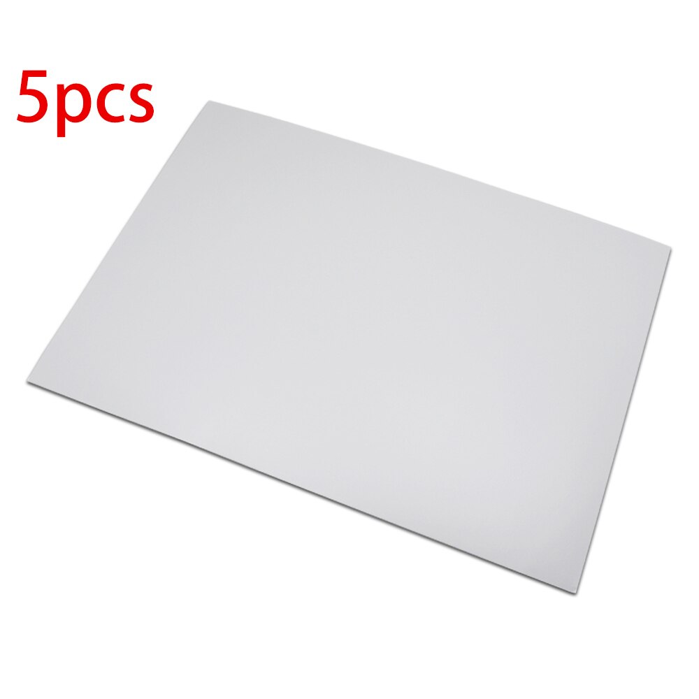 5 Sheets/Pack A4 Self Adhesive Label Paper Self Adhesive Sticker For Printer Address Labels Waterproof Gloss Matte: Matte
