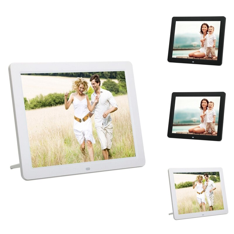 12-Inch Digital Picture Frame HD Sn LED Multi-Media Music Video Player Control Electronic Album