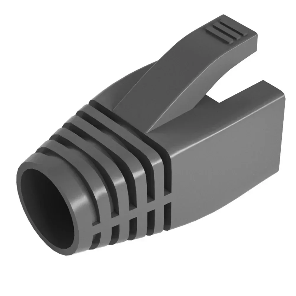 Rj45 cat 6 cat 5e connector beschermkap adapterkap ethernet netwerkkabel stekkers rj -45 cat 5 huls meerkleurig