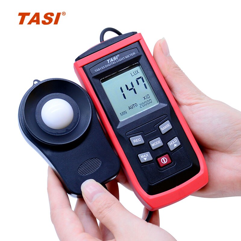 TASI TA8133 200,000Lux Digital LCD Pocket Light Meter,tachometer luxmeter Lux/FC Measure Tester tachometer luxmeter