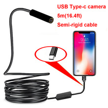 Type-c Android USB Endoscoop Camera 7.0mm Harde Kabel PC Android Telefoon Endoscoop Pijp Type C Endoscoop Inspectie mini Camera