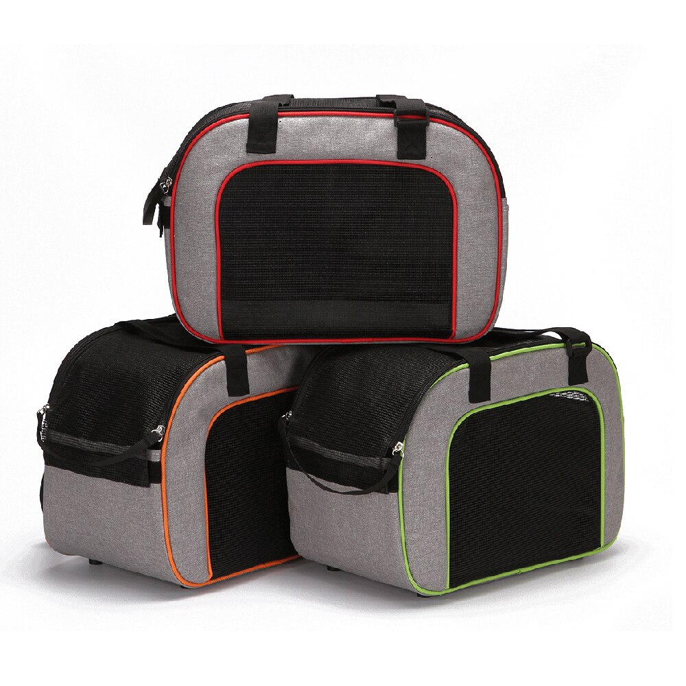 Transparent Mesh Breathable Travel Soft Pet Carrier Shoulder Bag Breathable Cats Dog Carrying Pet Bag - Cat Bag And Cat Carrier Price