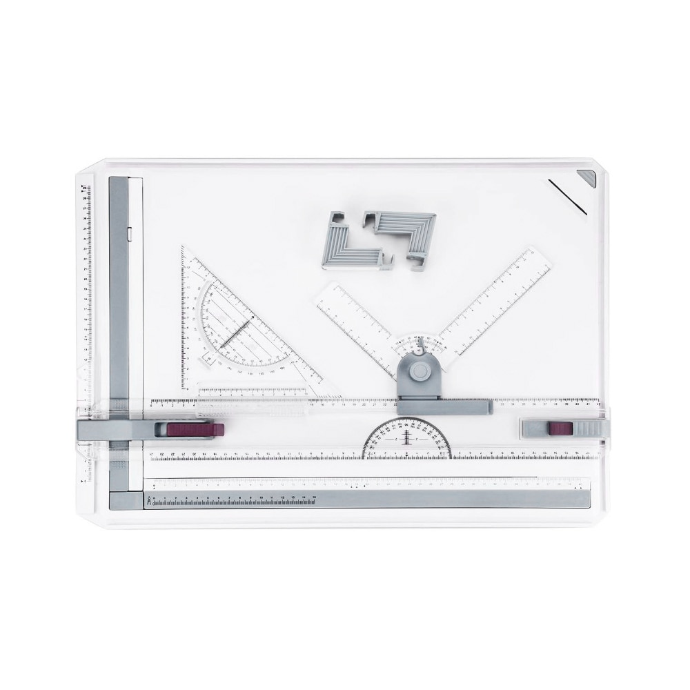 A3 Drafting Table Drawing Board, Drawing Tool Set Graphic Architectural ...