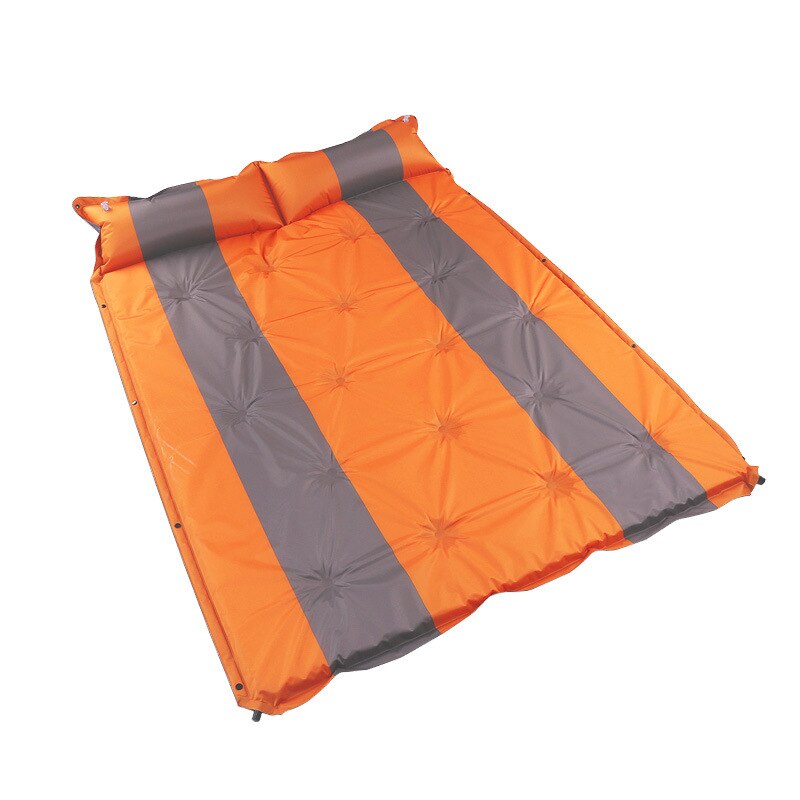 Cama de viaje para coche, colchón inflable portátil de grosor, Sexy, automático, tienda al aire libre, estera para dormir, a prueba de humedad, Sexy: Naranja