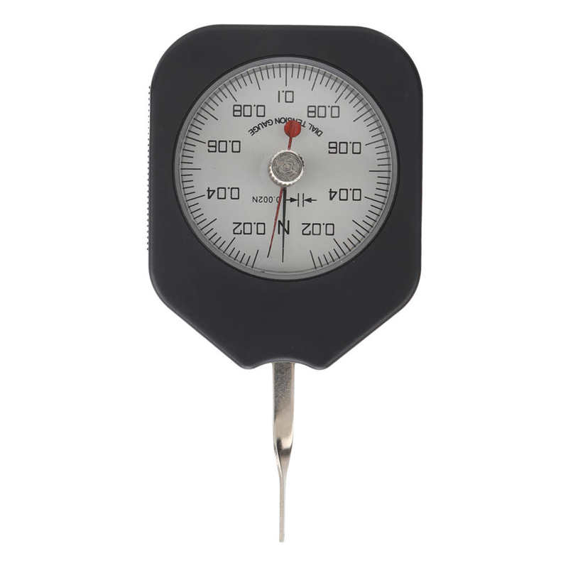 Tensiometer SEN‑0.1‑2 Dial Tension Gauge with Double Pointer 0.1N Tensiometer Tensile Measurement Dial Tension Gauge