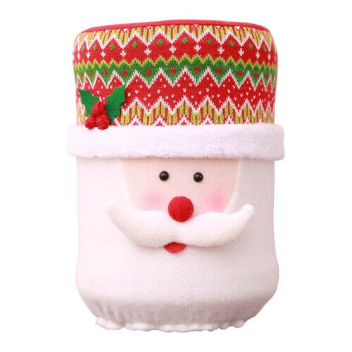Fuentes de agua de Navidad barril dispensador de agua cubierta de polvo Protector de mercancías domésticas: Santa Claus