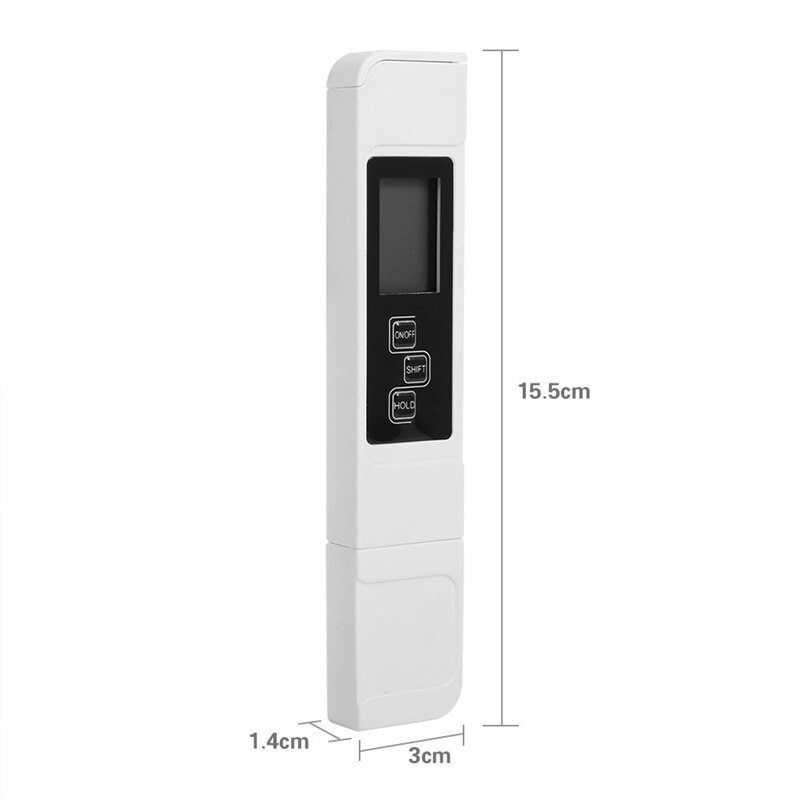 LCD Digital Water Tester, 3 in 1 Water Tester with TDS, EC and Temperature Meter Water Tester Device