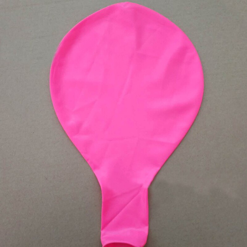 1pcs 36 inch Colorful Big Latex Balloons Helium Inflable Blow Up big Balloon Wedding Birthday Party Large Balloon Decoration: deep pink