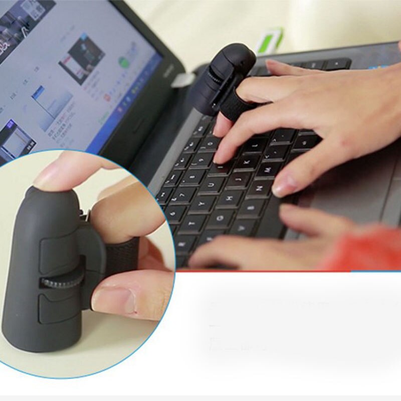 Mouse mini Finger Wireless Mouse for Laptop Computer Mice Mause Bluetooth Simple Portable