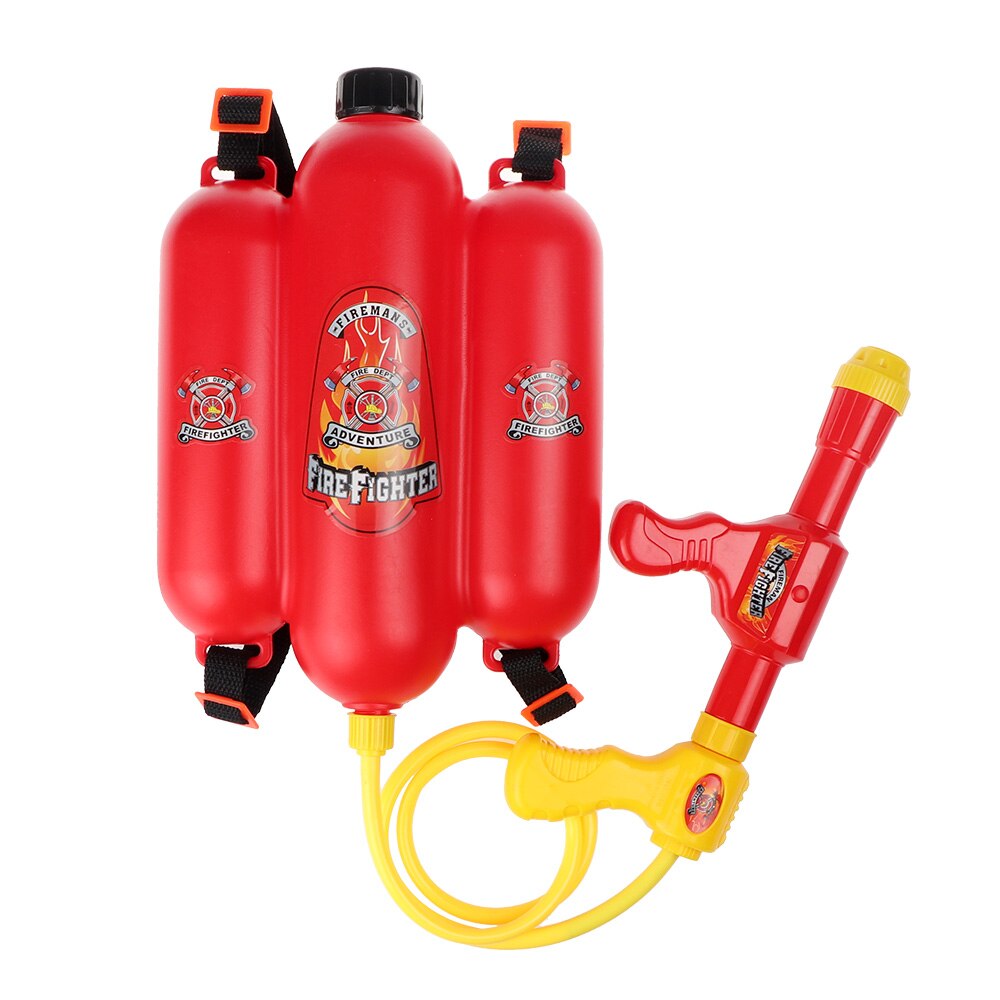 Rucksack Wasser Waffen Spielzeug 2,5 L Feuerwehrmann ziehen-Typ Druck Wasser Pistole freundlicher Strand Spielzeug Mit Verstellbaren Riemen Sommer Ich bin freien Spiel