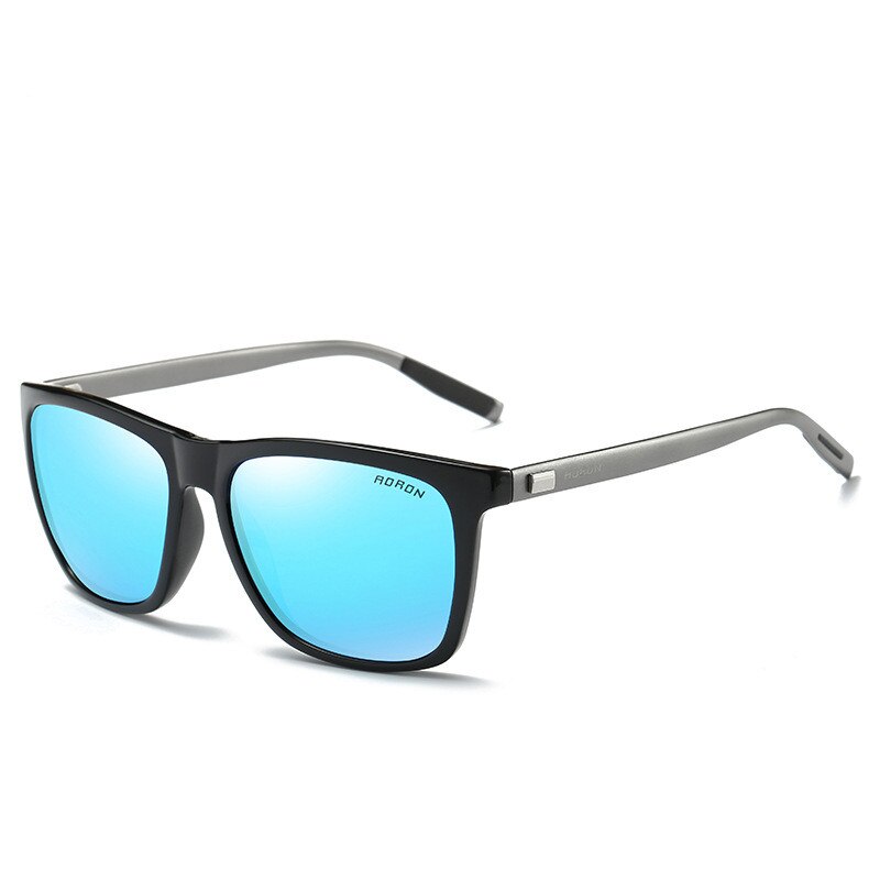 Zhiyi unisex natbriller til kørsel solbriller aluminium drivere nattesyn glasse polariseret fiskeri solbriller: Polariseret blå