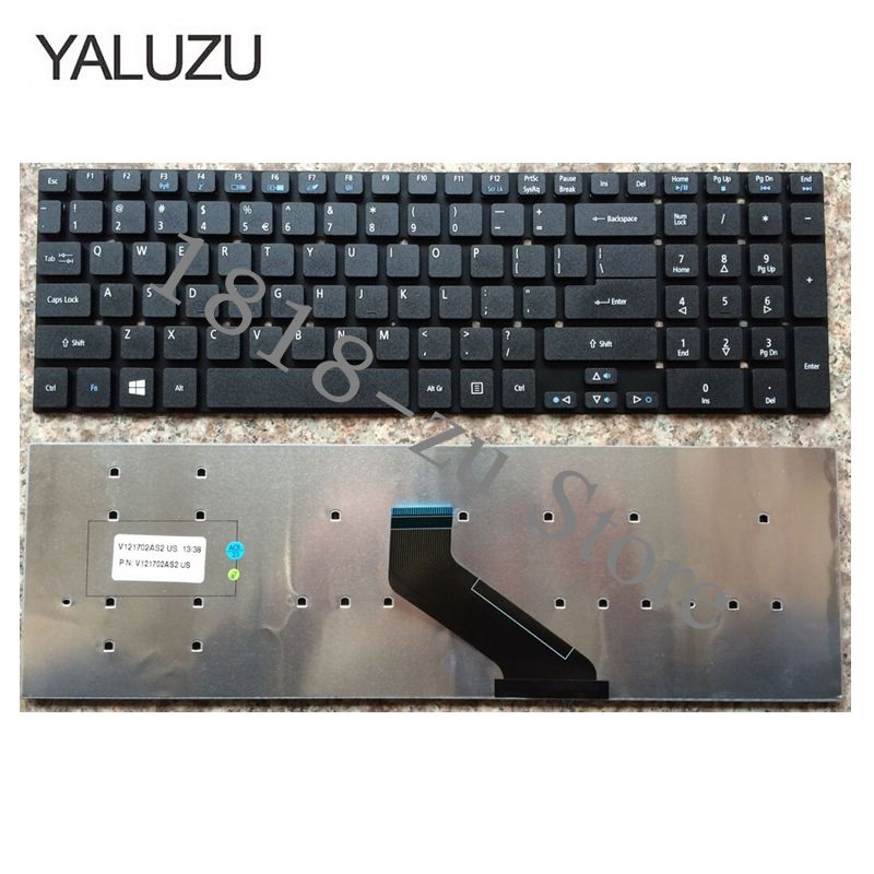 YALUZU US English Keyboard No Frame for Aspire 5755 5755G P5WE0 AS5755