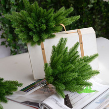 5 Pcs Kunstmatige Dennennaalden Tak Simulatie Plant Bloemschikken Accessoires Voor Kerstbomen Decoratieve Bloemen EZ001