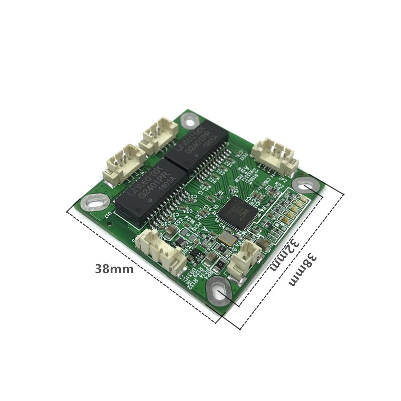 Mini PBCswitch modulo PBC OEM modulo mini size3Ports switch di Rete Pcb Bordo di mini modulo switch ethernet 10/100Mbps OEM/ODM: 4port