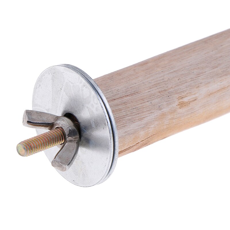 Soportes para loros de madera, 1 unidad, percha de palo para pájaros, accesorios para jaulas de pájaros