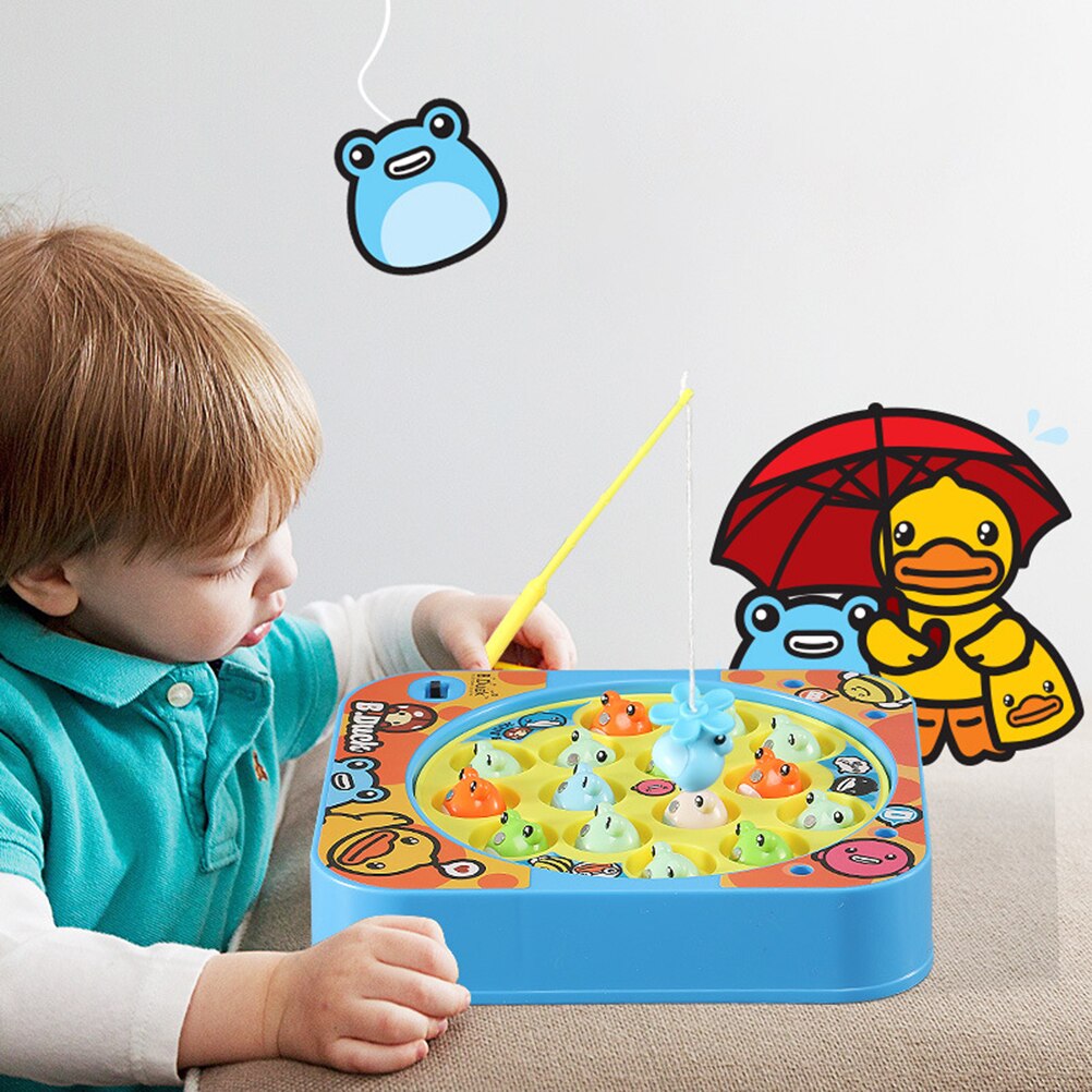 Elektrische Rotierende Angeln Spielen Spiel Mit Musik Magnetischen Angeln Spielzeug Pädagogisches Spielzeug Für freundlicher #30