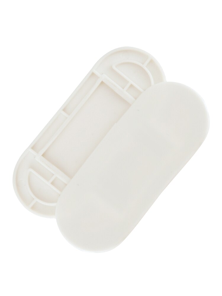 Uchwyt listwy zasilającej naklejka ścienna schowek na ścianę bezszwowa listwa zasilająca bezdotykowy płyta krosowy gniazdo ścienne robić montażu rodzaj kleju: Default Title