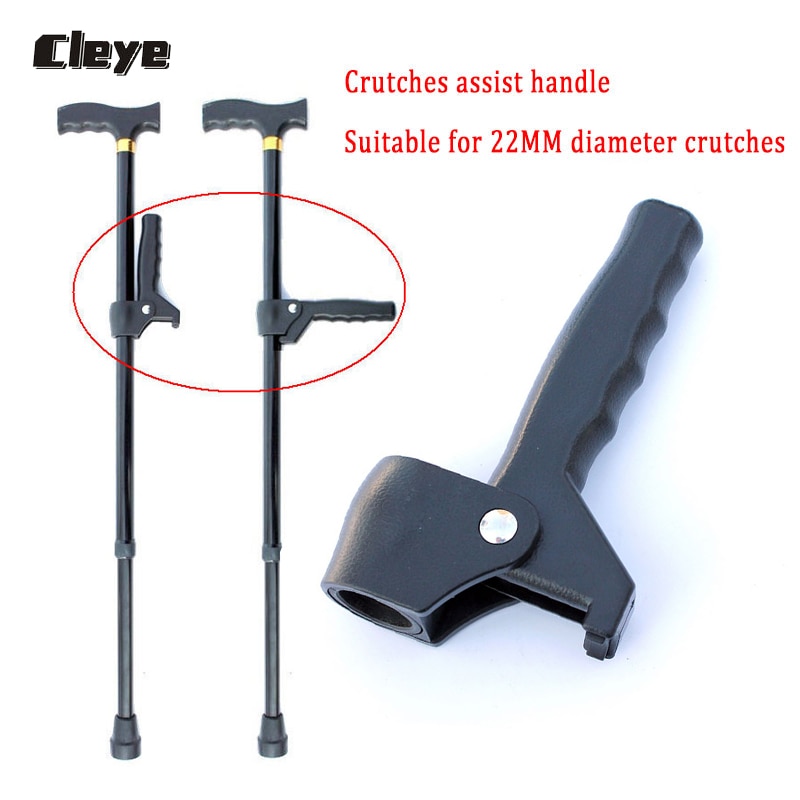 Cleye old man walking cane tilbehør ekstra håndtag til 22mm diameter ældre booster vandrestok hjælpehåndtag til seniorer