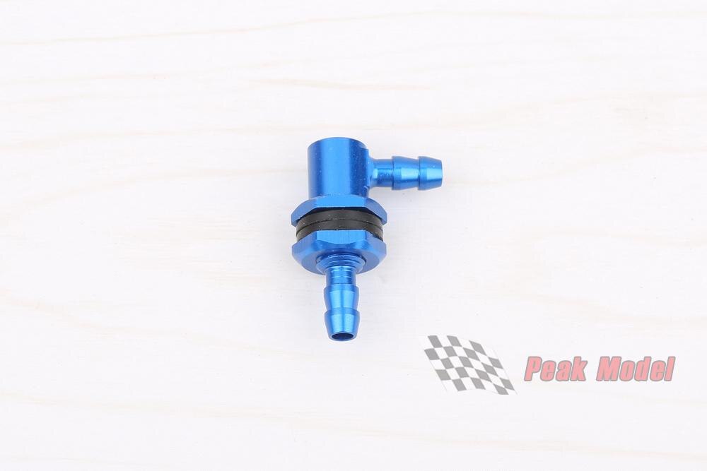 Kuza 100% Original V3 Alloy Whole Nozzle Barb For Fuel Tank Bottle Fuel Nozzle For Gasoline Fuel Tank Smoking Tank Diy: Long Nozzle Blue