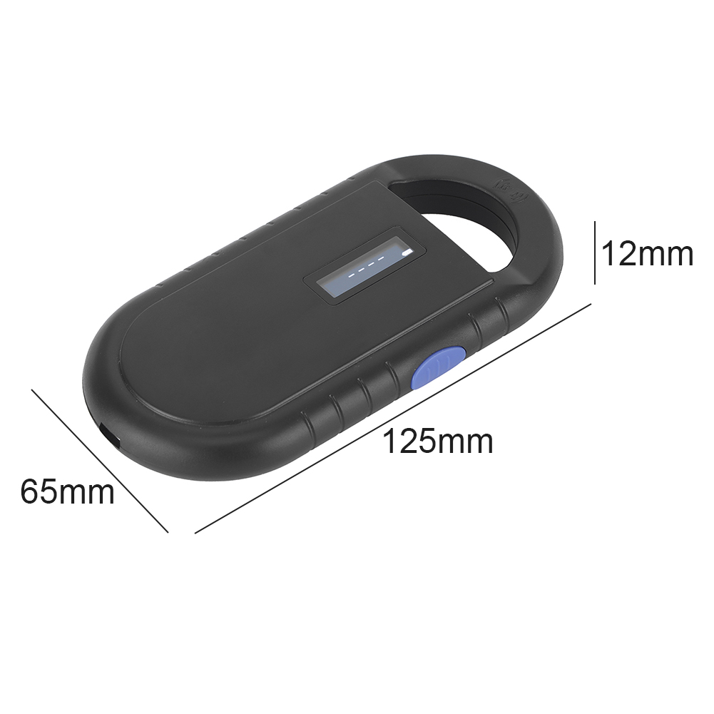 Animal Pet ID Chip Digital Scanner Pet Certificate USB RFID Dog Cat Handheld Identification Tag Card Reader Chip Transponder