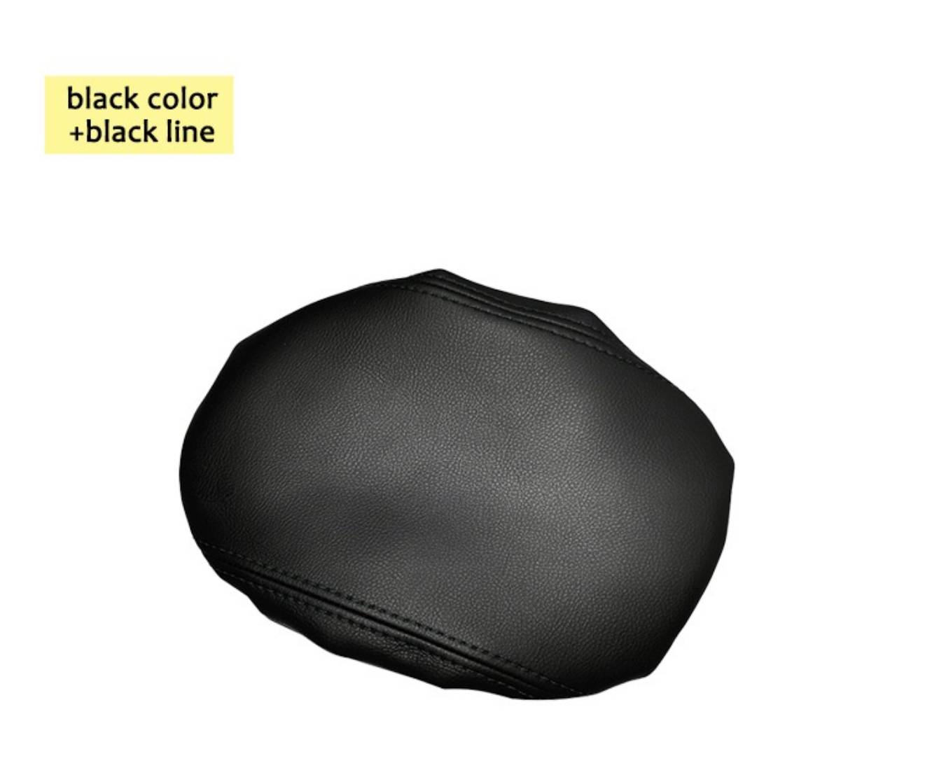 For Volkswagen VW Golf 8 MK8 Sedan Central Auto Car Armrest Box Leather Cover Console Lid Car Accessories: Black black line