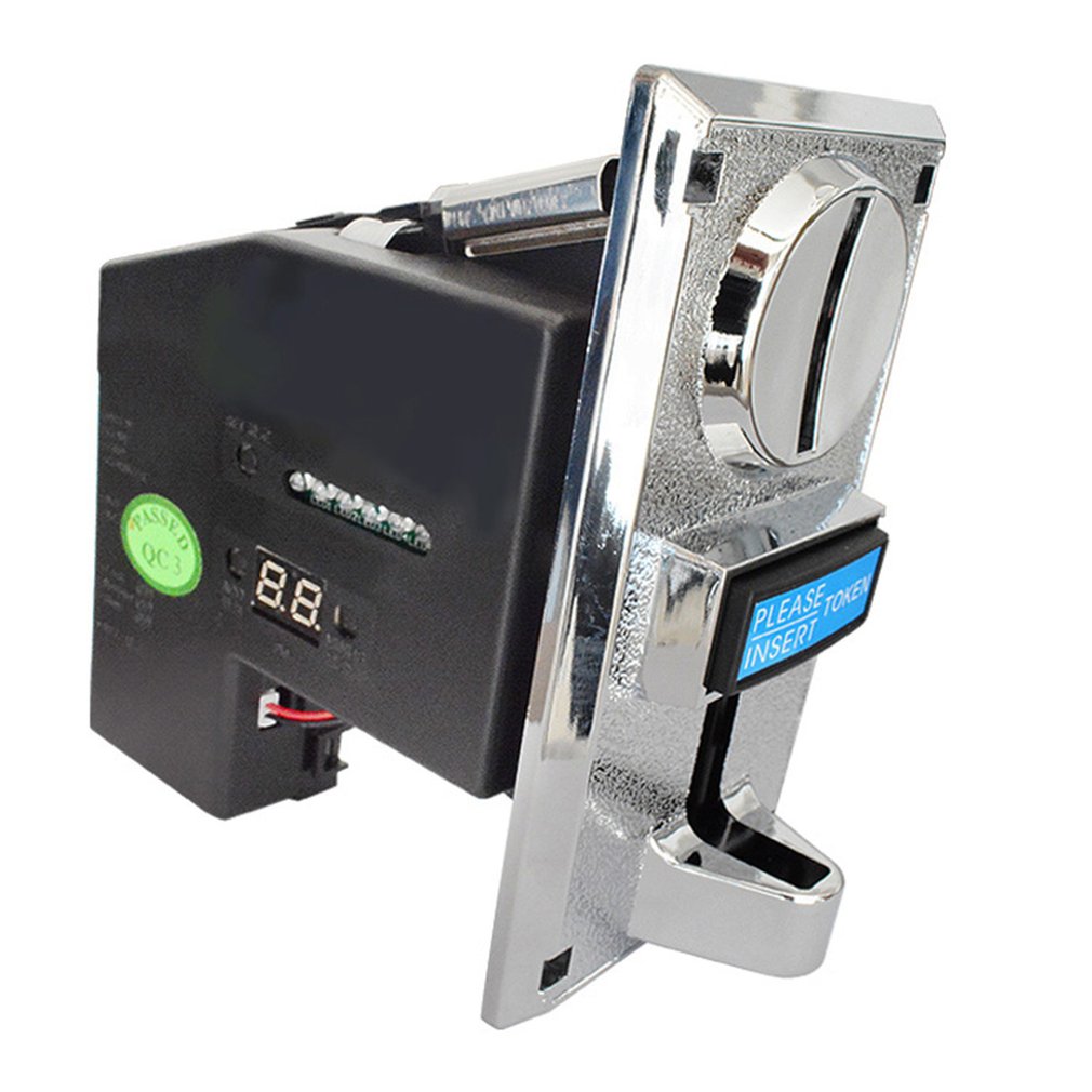 Durable Programable Plastic Electronic Coin Acceptor Multi Coin acceptors Coin Selector Mechanism Side Coin Selector