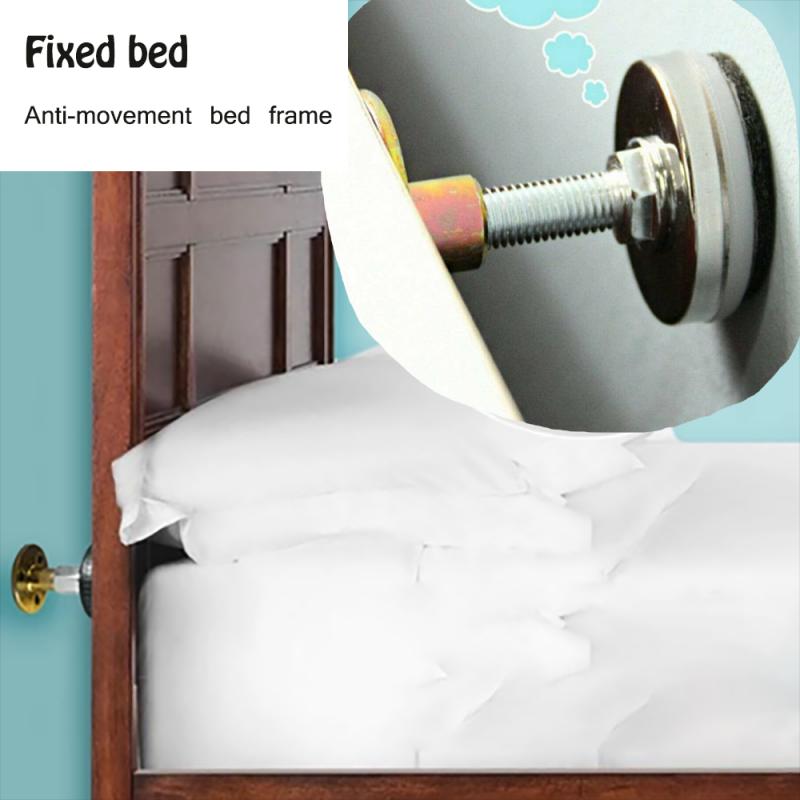 Justerbar gevindramme sengestel anti-rysteværktøj fast seng kan ikke yde teleskopisk støtte til hjemmets værktøj til rumvæggen