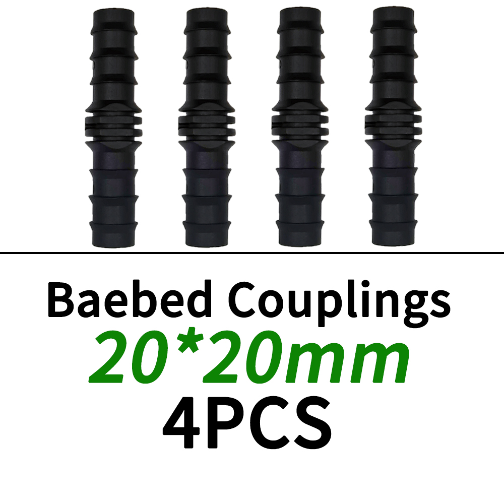 1/2" 3/4" Male Female Thread Connector To Barb 16mm 20mm 25mm PE Hose Adapter Tee Elbow Garden Irrigation Drip Watering System: MULTI