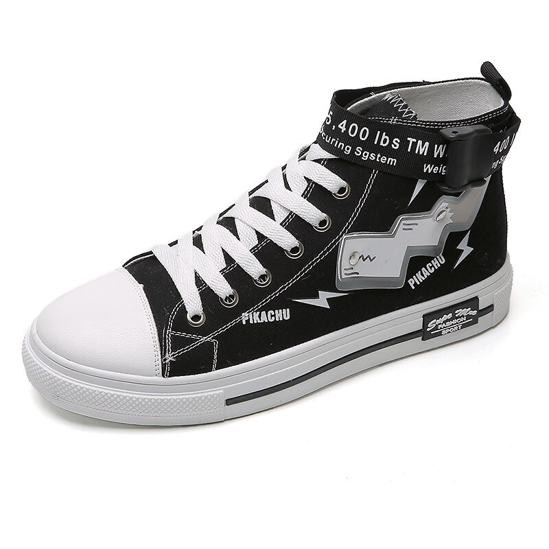 Baskets unisexe pour Couple amoureux, Streetwear Hip-Hop, baskets épaisses, tennis à la , chaussures de ville: Black / 10